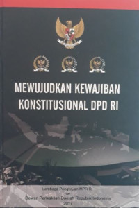 Image of Mewujudkan Kewajiban Konstitusional DPD RI