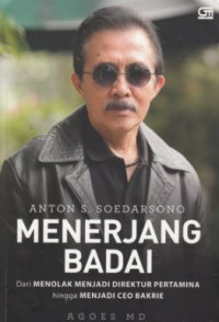 Image of Anton S. Soedarsono menerjang badai : dari menolak menjadi Direktur Pertamina hingga menjadi ceo Bakrie