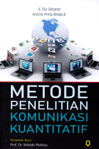 Image of Metode Penelitian Komunikasi Kuantitatif