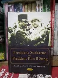 Image of President Soekarno and President Kim Il Sung