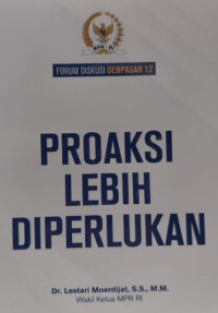 Image of Proaksi Lebih Diperlukan