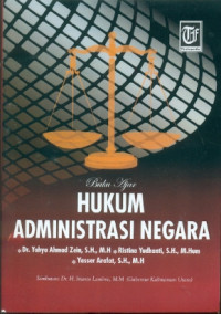 Image of Buku Ajar: Hukum Administrasi Negara