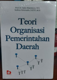 Image of Teori Organisasi Pemerintah Daerah